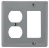 HUBBELL WIRING DEVICES NP826GY