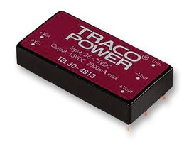 TRACO POWER TEL 30-2411 Isolated Through Hole DC/DC Converter, ITE, DIP, 2:1, 30 W, 1 Output, 5.1 V