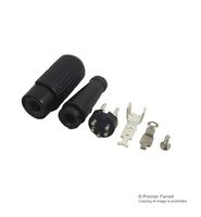 DELTRON COMPONENTS 591-0510 DIN Audio / Video Connector, Locking, 240°, 5 Contacts, Plug, Cable Mount, Solder