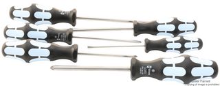 Wera 3334/6 Stainless Steel Screwdriver Set (6-Piece) With Rack – 05032060001