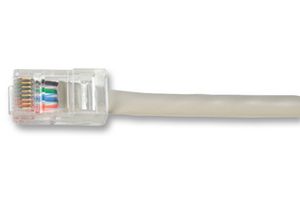 VIDEK - 1996-10 - Ethernet Cable, Patch Lead, Cat6, RJ45 Plug to RJ45 Plug, Beige, 10 m