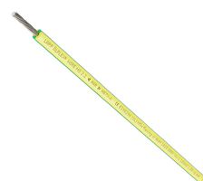 LAPP 4160200 Wire, Stranded, Hook Up, UL1015, PVC, Green, Yellow, 100 m