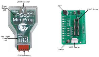 thumbnail image 2 of Cypress Microsystems PSoC MiniProg Programmer – 121-14118, Open Box W/ USB Cable 2 of 2