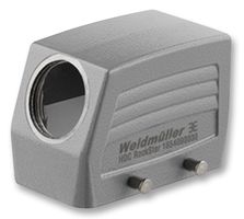 WEIDMULLER 1654070000 Heavy Duty Connector, PG16 Side Entry, 4 Pegs, Hood, Side Entry, Aluminium Body, 2 Lever, 10B