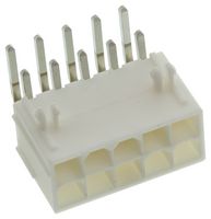 MOLEX 39-30-1102 Pin Header, Wire-to-Board, 4.2 mm, 2 Rows, 10 Contacts, Through Hole Right Angle