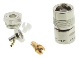 TROMPETER - CINCH CONNECTIVITY - PL155-47 - RF / Coaxial Connector, Triaxial, Straight Plug, Crimp, Brass