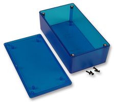 HAMMOND 1591XXDTBU Plastic Enclosure, Flame Retardant, Multipurpose, ABS, 152 mm, 82 mm, 50 mm, IP54