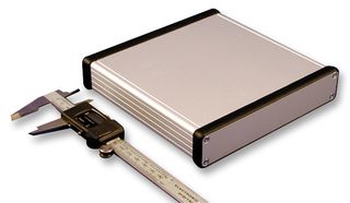 HAMMOND - 1455R1601 - Metal Enclosure, 1455 Series, Extruded With Metal End Panels, Small, Extruded Aluminium, 30.5 mm