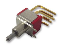 MULTICOMP PRO 1MD6T2B4M7RE Toggle Switch, On-On-On, DPDT, Non Illuminated, 1M, Through Hole, 100 mA