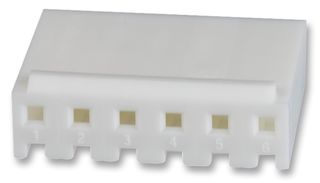 AMP - TE CONNECTIVITY 640250-6 Connector Housing, SL-156, Socket, 6 Ways, 3.96 mm, SL-156 Series Contacts