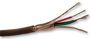 ALPHA WIRE - 1294C SL005 - Multicore Cable, Control, Screened, 4 Core, 22 AWG, 0.357 mm², 100 ft, 30.5 m