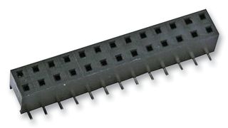 AMPHENOL COMMUNICATIONS SOLUTIONS - 55510-150TRLF - PCB Receptacle, Board-to-Board, 2 mm, 2 Rows, 50 Contacts, Through Hole Mount, Minitek 55510