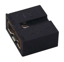 AMPHENOL COMMUNICATIONS SOLUTIONS 86730-101LF Jumper (Busbar), Shunt, Jumper, Minitek 2mm Modular System, 2 Ways, 2 mm