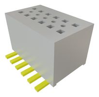 SAMTEC CLE-106-01-G-DV PCB Receptacle, Board-to-Board, 0.8 mm, 2 Rows, 12 Contacts, Surface Mount