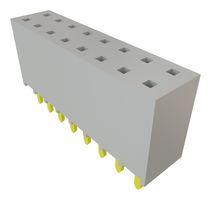 SAMTEC SSW-108-01-G-D PCB Receptacle, Board-to-Board, 2.54 mm, 2 Rows, 16 Contacts, Through Hole Mount