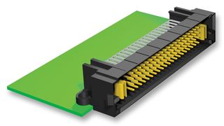 SAMTEC MPTC-01-80-01-01-01-L-RA-SD Pin Header, Right Angle, Board-to-Board, 2 mm, 4 Rows, 82 Contacts, Through Hole Right Angle