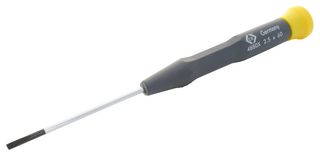 CK TOOLS T4880X 256 Screwdriver, Slotted, Electronic, 60 mm Blade, 2.5 mm Tip, 157 mm Overall