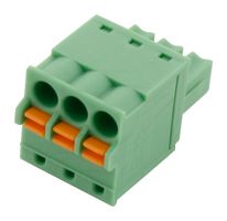 PHOENIX CONTACT - 1851054 - Pluggable Terminal Block, 3.81 mm, 3 Ways, 26 AWG, 16 AWG, 1.5 mm², Push In