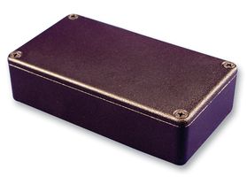 HAMMOND - 1550LBK - Metal Enclosure, Diecast, IP54, Small, Diecast Aluminium, 165 mm, 127 mm, 76.5 mm, IP54