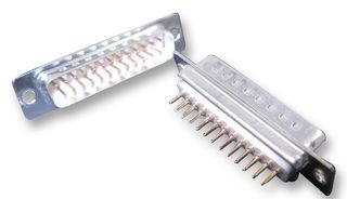 WURTH ELEKTRONIK - 61802525023 - D Sub Connector, DB25, Standard, Plug, WR-DSUB, 25 Contacts, DB, Solder