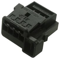 TE CONNECTIVITY - AMP 1379029-1 Connector Housing, Receptacle, 4 Ways, 2.54 mm, AMP MQS Series Crimp Contacts