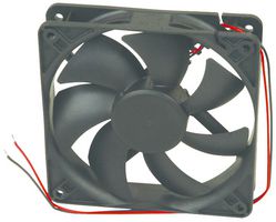 MULTICOMP MC36274 DC Axial Fan, 12 V, Square, 120 mm, 25 mm, Ball Bearing, 75 CFM