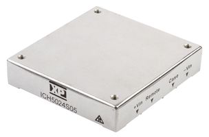 XP POWER ICH5048S24 Isolated Through Hole DC/DC Converter, 2:1 Input, ITE, Half Brick, 2:1, 50 W, 1 Output, 24 V