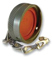 GLENAIR MS3181-12CA Dust Cap / Cover, Aluminum Alloy, Dust Cap, MIL-C-26482, Series I Circular Connector Receptacles