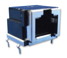 HIROSE / HRS TM11R-5C-88(50) Modular Connector, RJ45 Jack, 1 x 1 (Port), 8P8C, Cat3, Through Hole Mount