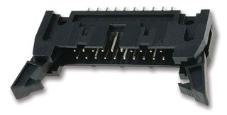 AMPHENOL COMMUNICATIONS SOLUTIONS T816130A1S102CEU Pin Header, Wire-to-Board, 2.54 mm, 2 Rows, 30 Contacts, Through Hole, T816