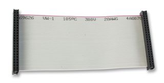AMPHENOL COMMUNICATIONS SOLUTIONS FC08150-0 Ribbon Cable, IDC Receptacle to IDC Receptacle, 8 Ways, 5.91 ", 150 mm, 2.54 mm