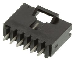 AMP - TE CONNECTIVITY 5-103639-5 Pin Header, Wire-to-Board, 2.54 mm, 1 Rows, 6 Contacts, Through Hole Straight, MTE