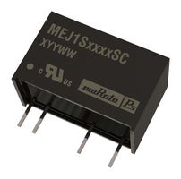 Mej1S2415Sc Dc-Dc Converter, Medical, 15V, 0.066A