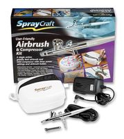 Sp30Kc Kit, Airbrush & Compressor, Uk Plug