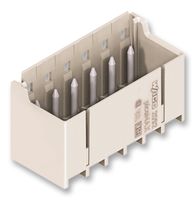 WAGO 2092-1403 Terminal Block, Header, 5 mm, 3 Ways, 16 A, 320 V, Through Hole Vertical