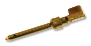 TE CONNECTIVITY - AMP 745229-4 D Sub Contact, HDP-20 Series D Sub Connectors, Pin (Male), Brass, Gold Plated Contacts, 18 AWG