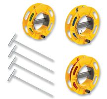FLUKE - FLUKE ES162P4-2 - Test Accessory, 4-pole Stake Kit, Fluke 1623-2 and Fluke 1625-2 GEO Earth Ground Testers
