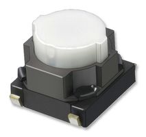 PANASONIC EVQP1Y05M Tactile Switch, EVQP1 Series, Top Actuated, Surface Mount, Round Button, 250 gf, 50mA at 12VDC