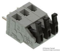 METZ CONNECT AST0250304 Wire-To-Board Terminal Block, 5 mm, 3 Ways, 28 AWG, 14 AWG, 1 mm², Push In Lock
