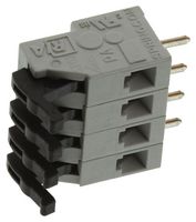 METZ CONNECT AST0250404 Wire-To-Board Terminal Block, 5 mm, 4 Ways, 28 AWG, 14 AWG, 1 mm², Push In Lock