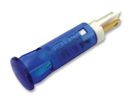 APEM QS81XXHB220 LED Panel Mount Indicator, Snap-in, Blue, 220 VAC, 8 mm, 3 mA, 1.6 cd, Not Rated