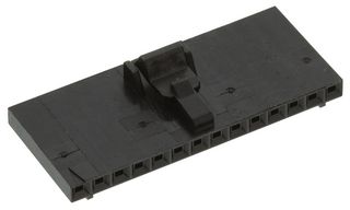 AMP - TE CONNECTIVITY 1-104257-3 Connector Housing, MTE, Receptacle, 14 Ways, 2.54 mm, AMPMODU Socket Contacts