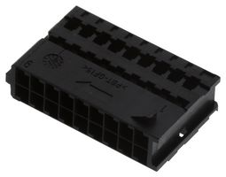 TE CONNECTIVITY - AMP 1355348-1 Automotive Connector Housing, Micro Quadlok, Receptacle, 18 Ways