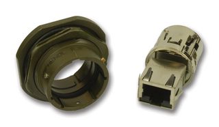 AMPHENOL SOCAPEX RJF71G In-Line Adapter, Adaptor, In-Line, RJ45, RJ45, RJF