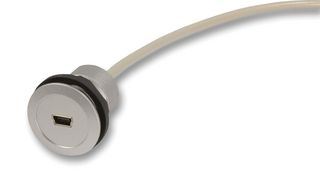 HARTING 09 45 452 1940 USB Cable, Type A Plug to Mini Type B Receptacle, 0.5 m, 19.7 ", USB 2.0