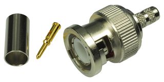 112514 AMPHENOL RF, RF / Coaxial Connector, BNC Coaxial, Straight Plug ...