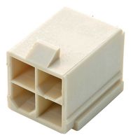 MOLEX 87427-0444 Pin Header, Wire-to-Board, 4.2 mm, 2 Rows, 4 Contacts, Through Hole Straight