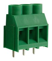 CAMDENBOSS CTBP04VY/3 Wire-To-Board Terminal Block, 6.35 mm, 3 Ways, 26 AWG, 10 AWG, 4 mm², Screw