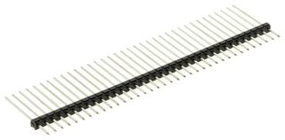 3M 929834-05-36-RK Pin Header, Board-to-Board, 2.54 mm, 1 Rows, 36 Contacts, Through Hole Straight, 929