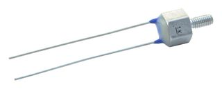 TDK - B57045K0102K000 - Thermistor, NTC, 1 kohm, B57045K Series, 3730 K, Panel, Wire Leaded